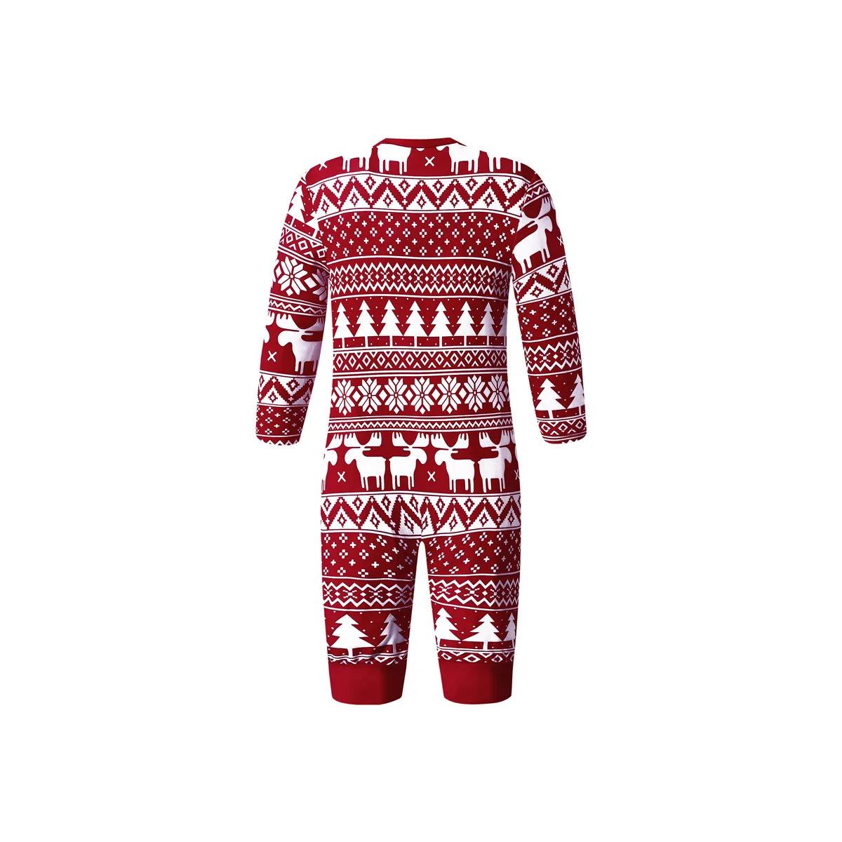Pijama navideño familiar de manga larga