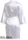 Bata kimono para mujer con letras para celebración de boda
