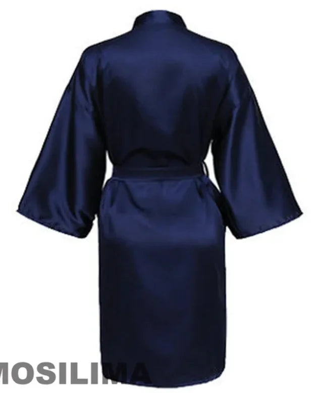 Bata kimono para mujer con letras para celebración de boda