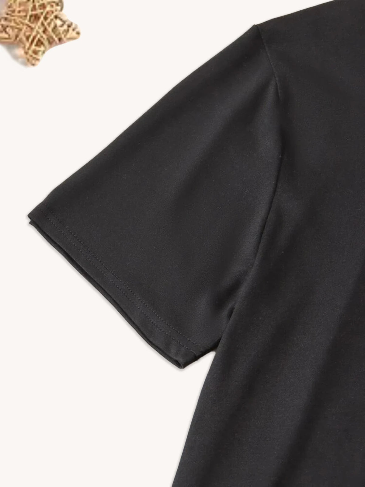 Pijama para hombre con estampa de planetas y manga corta
