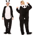 Enterito de panda para adultos con capucha
